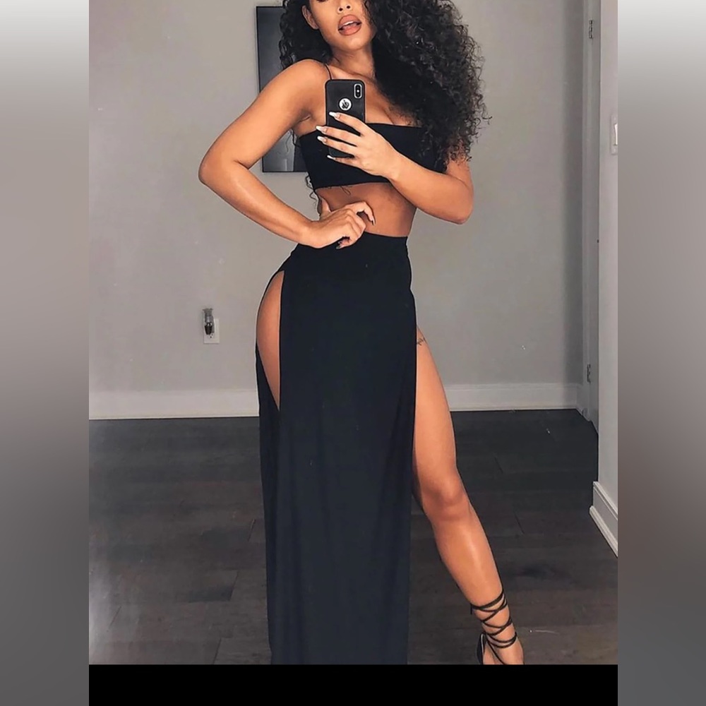 Fashion Nova Skirt and Top Set